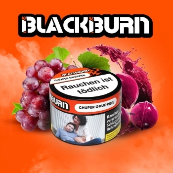 BlackBurn Tobacco 25g - Chupper Grupper Kmtm