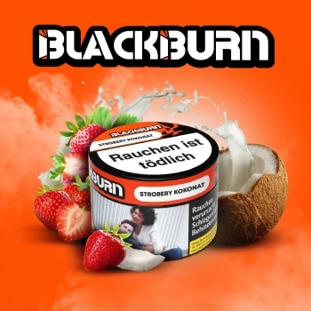 BlackBurn Tobacco 25g - Strobery Kokonat