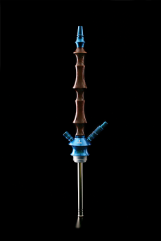 Preview: Rauchsäulen-SET ELOX Plug Dark Wood Blau 2S