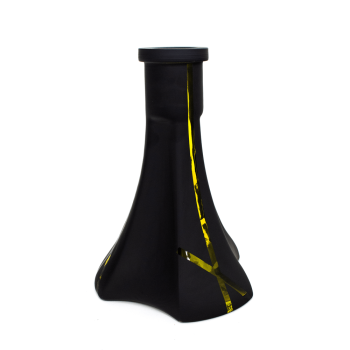 NeoLux Steckglas - Black Matt Yellow Stripes