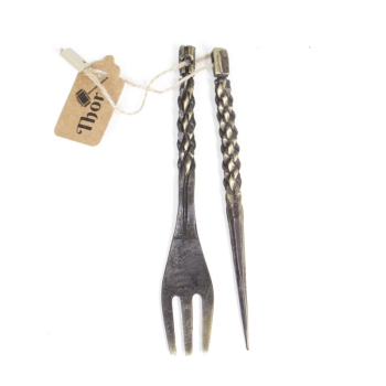 Thor Tabakgabel + Lochstecher Set