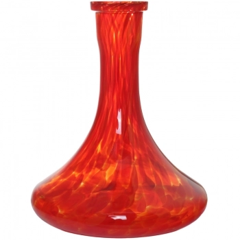 HW Steckglas - Dotted Orange/Red L
