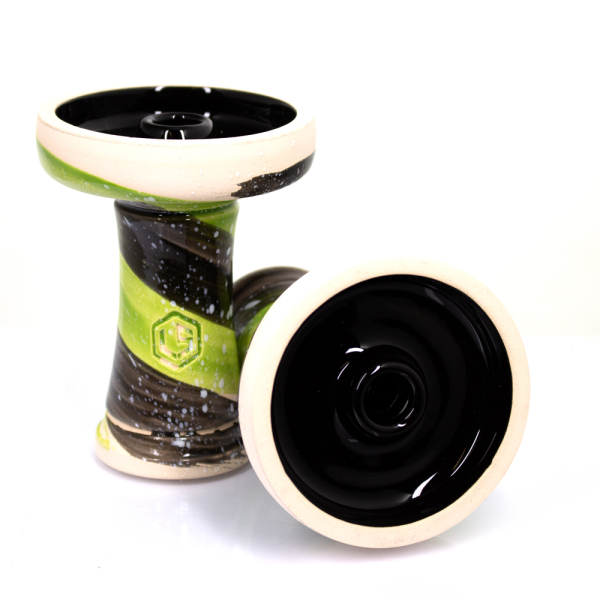 Let's Smoke Shaft Phunnel Inside Glaze - Brush Green