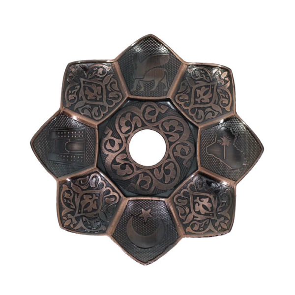 Lotusteller Alu Bronze 22cm