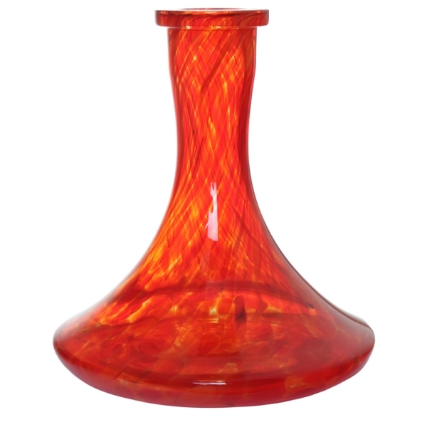 HW Steckglas - Dotted Orange/Red