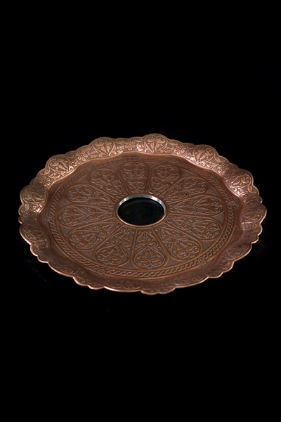 Tebzi Teller Oriental 22cm Bronze